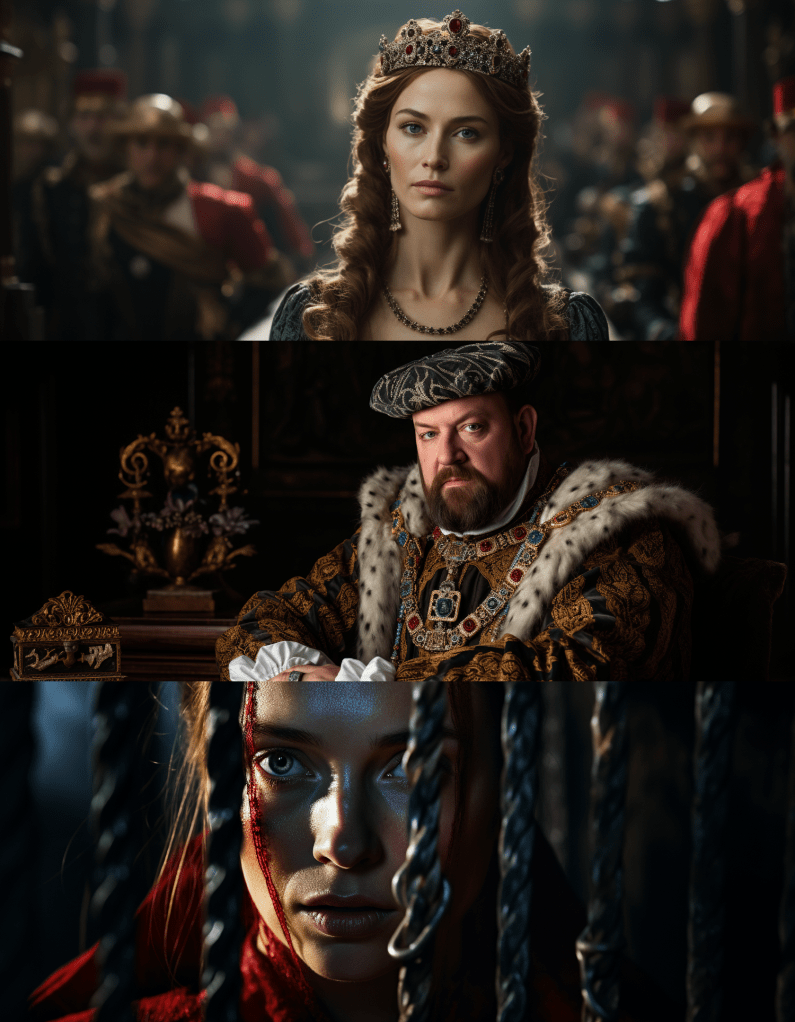 Queen Catherine Howard, Henry VIII's fifth wife, was imprisoned in the Tower of London