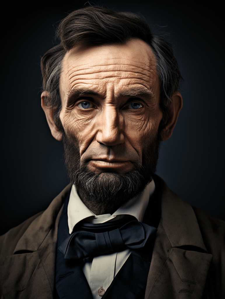 Abraham Lincoln Ai generated