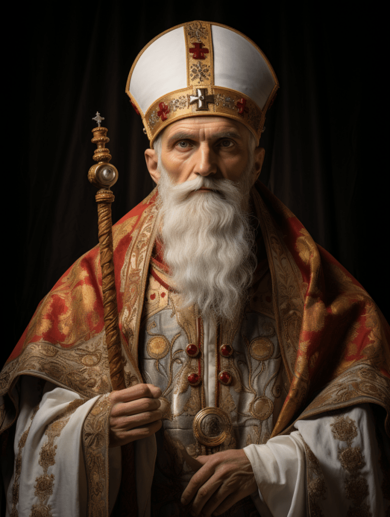 Ai generated Pope St. Damasus I