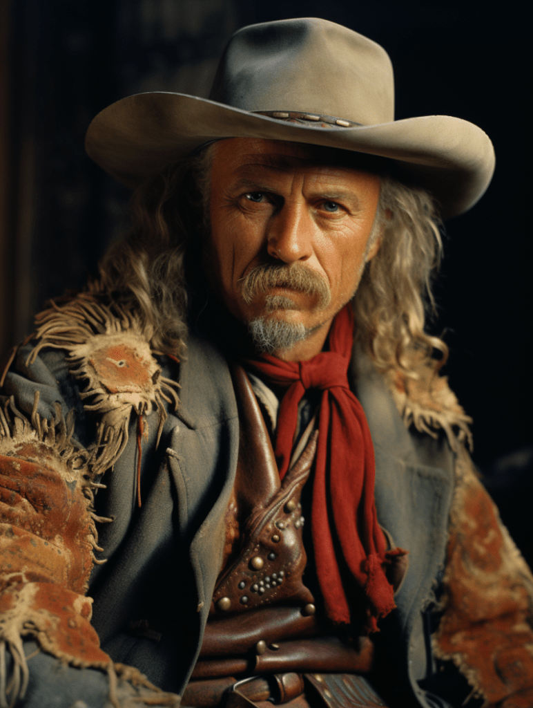 Ai generated image of Buffalo Bill Cody