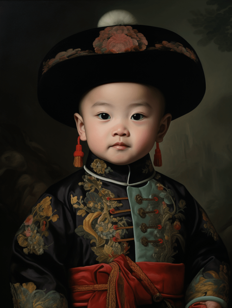 Ai generated image of Pu Yi - the Last Emperor