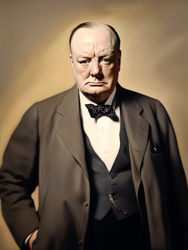 Ai generated - Winston Churchill