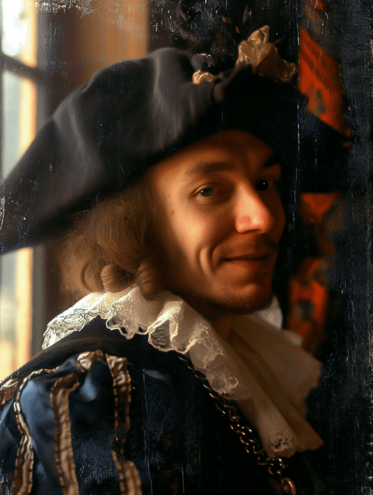 Ai generated image of Jan Vermeer