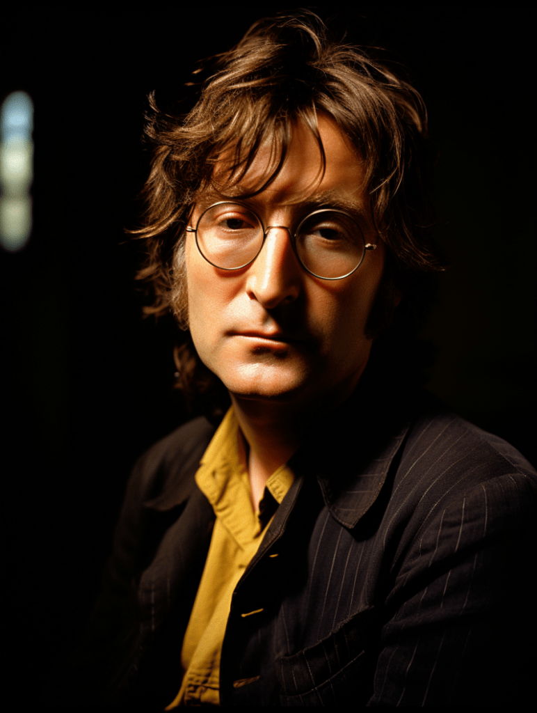 Ai generated image of John Lennon