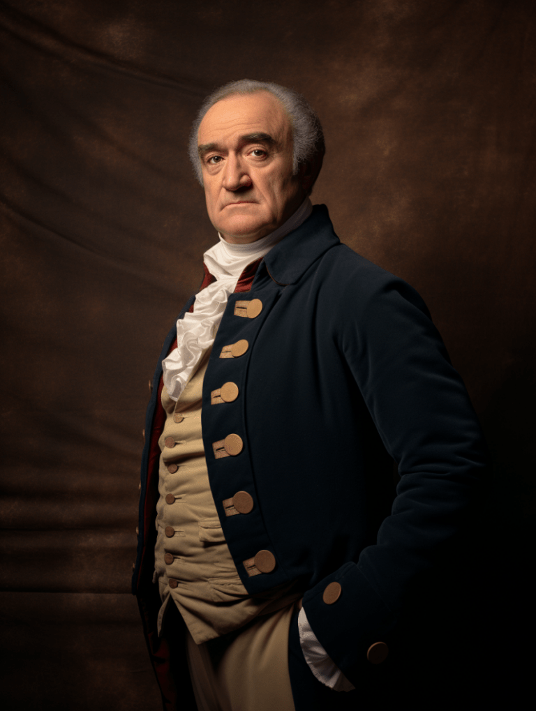 Ai generated image of Noah Webster