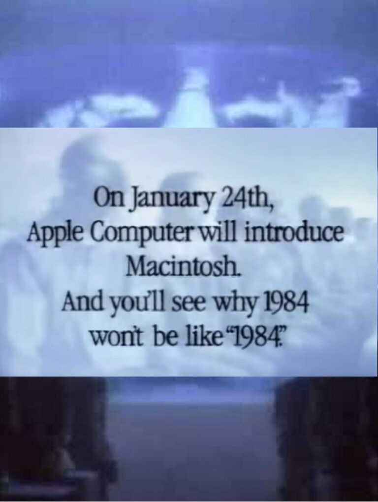 Apple 1984 commercial