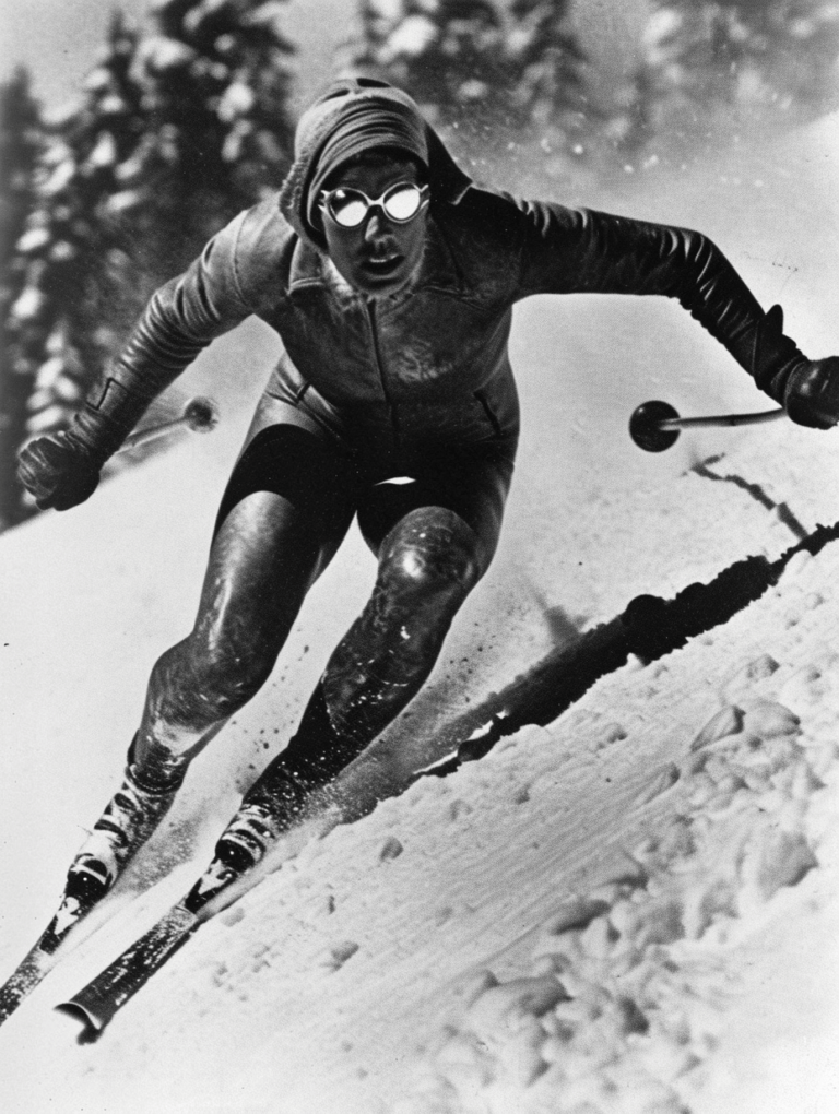 1924 winter olympics - ai generated