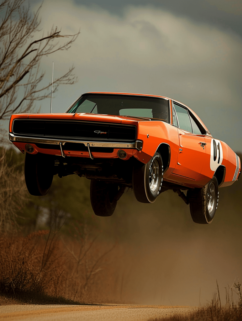 Ai generated - Dukes of Hazzard, General Lee