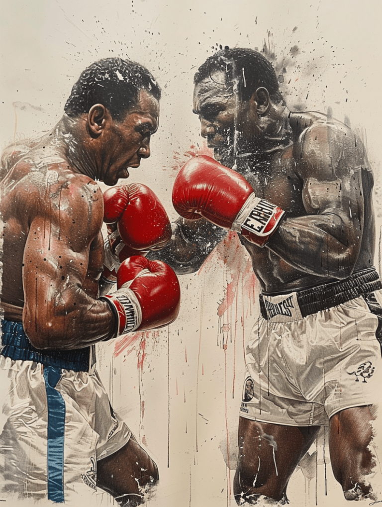 Boxing illustration