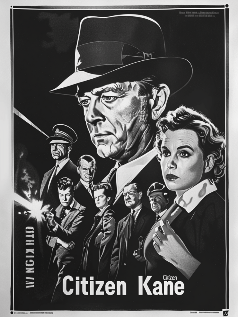 AI generated Citizen Kane poster