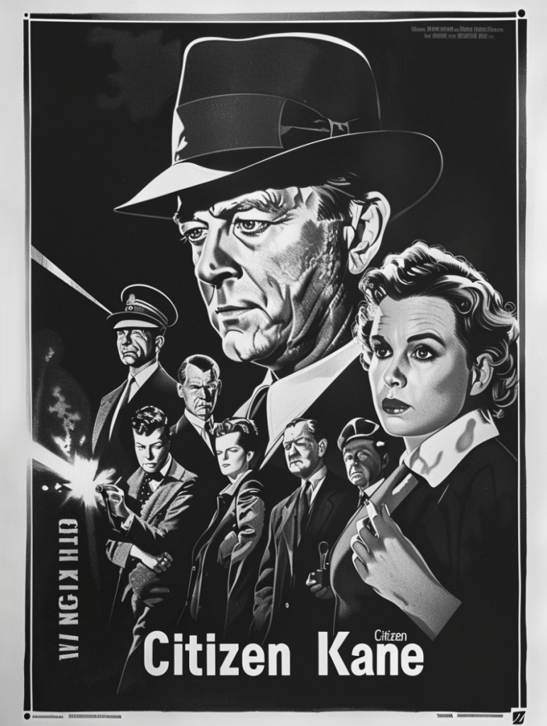 AI generated - Citizen Kane poster